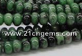 CEP06 15.5 inches 5*8mm rondelle epidote gemstone beads Wholesale