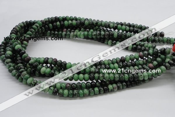 CEP06 15.5 inches 5*8mm rondelle epidote gemstone beads Wholesale