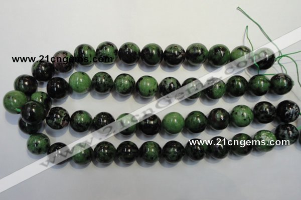 CEP102 15.5 inches 16mm round epidote gemstone beads