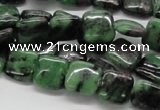 CEP14 15.5 inches 12*12mm square epidote gemstone beads wholesale