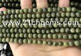 CEP200 15.5 inches 4mm round epidote gemstone beads wholesale