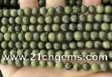 CEP201 15.5 inches 6mm round epidote gemstone beads wholesale