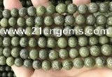 CEP202 15.5 inches 8mm round epidote gemstone beads wholesale