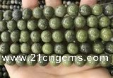 CEP204 15.5 inches 12mm round epidote gemstone beads wholesale