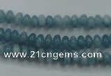 CEQ22 15.5 inches 4*6mm rondelle blue sponge quartz beads