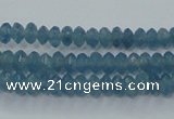 CEQ31 15.5 inches 2*4mm faceted rondelle blue sponge quartz beads