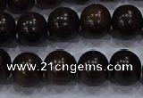 CEY53 15.5 inches 10mm round ebony wood beads wholesale