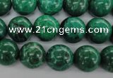 CFA75 15.5 inches 12mm round green chrysanthemum agate beads