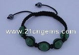 CFB517 12mm round aventurine beads adjustable bracelet wholesale