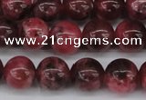CFE04 15.5 inches 7mm round natural Brazilian fowlerite beads