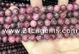 CFE21 15.5 inches 9mm round natural fowlerite beads wholesale