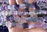 CFG1301 15.5 inches 15mm carved star fluorite gemstone beads