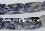 CFG320 15.5 inches 15*20mm carved rectangle sodalite beads