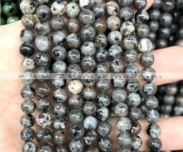 CFJ301 15 inches 6mm round yooperlite flame jasper beads