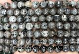 CFJ302 15 inches 8mm round yooperlite flame jasper beads