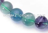 CFL11 16 inch 4mm round A- grade natural fluorite bead Wholesale