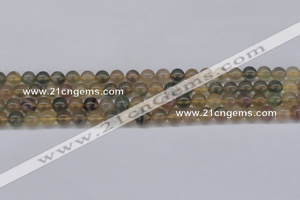 CFL1103 15.5 inches 10mm round yellow fluorite gemstone beads