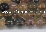 CFL1104 15.5 inches 12mm round yellow fluorite gemstone beads