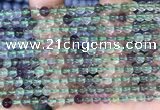 CFL1150 15.5 inches 4mm round fluorite gemstone beads