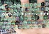 CFL1152 15.5 inches 8mm round fluorite gemstone beads