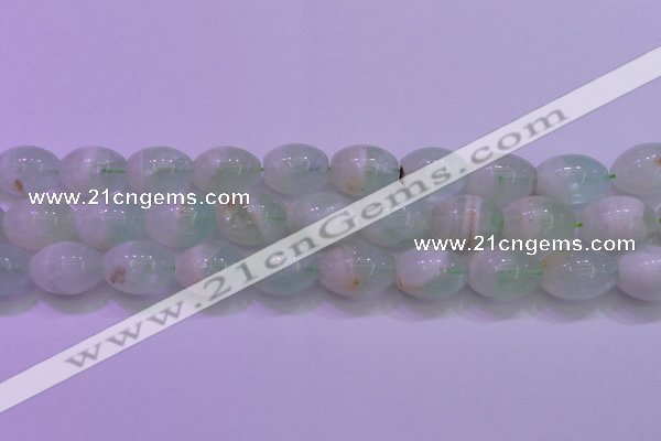 CFL1205 15.5 inches 15*20mm rice green fluorite gemstone beads