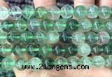 CFL1259 15 inches 10mm round green fluorite beads wholesale