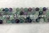 CFL1453 15.5 inches 10mm round fluorite beads wholesale