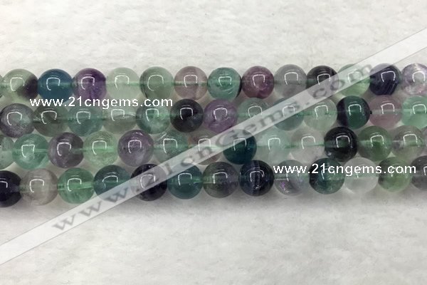 CFL1453 15.5 inches 10mm round fluorite beads wholesale