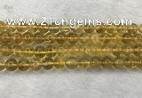 CFL1510 15.5 inches 10mm round yellow fluorite gemstone beads