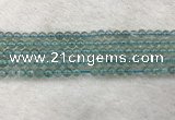 CFL1514 15.5 inches 4mm round blue fluorite gemstone beads