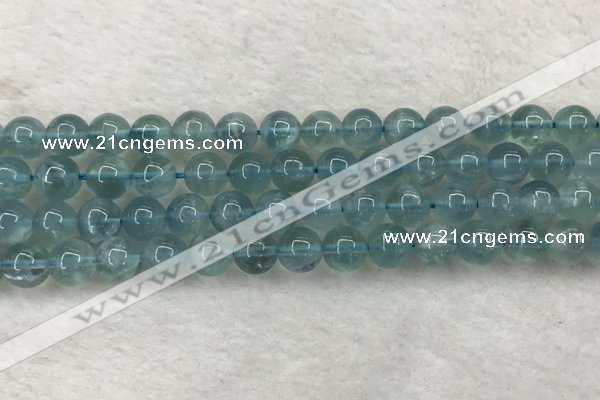 CFL1516 15.5 inches 8mm round blue fluorite gemstone beads