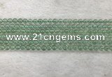 CFL1521 15.5 inches 4mm round green fluorite gemstone beads