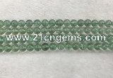 CFL1523 15.5 inches 8mm round green fluorite gemstone beads