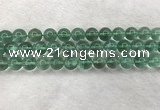 CFL1525 15.5 inches 12mm round green fluorite gemstone beads