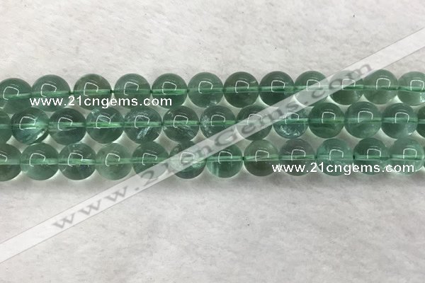 CFL1525 15.5 inches 12mm round green fluorite gemstone beads