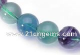 CFL17 16mm A- grade round natural fluorite stone beads Wholesale