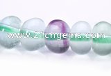 CFL45 4*6mm roundel B grade natural fluorite beads Wholesale