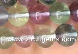 CFL582 15.5 inches 8mm round AAAA grade fluorite gemstone beads