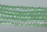 CFL610 15.5 inches 4mm round A grade green fluorite beads wholesale