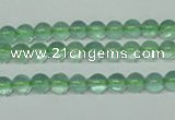 CFL611 15.5 inches 6mm round A grade green fluorite beads wholesale