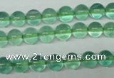 CFL612 15.5 inches 8mm round A grade green fluorite beads wholesale