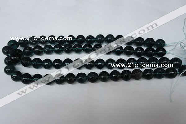 CFL674 15.5 inches 12mm round A grade blue fluorite beads wholesale