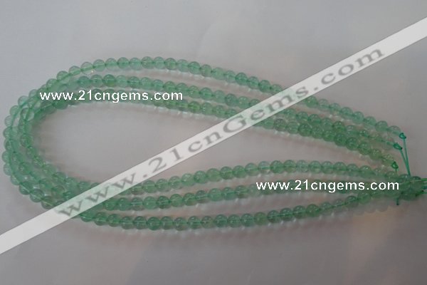 CFL852 15.5 inches 8mm round green fluorite gemstone beads