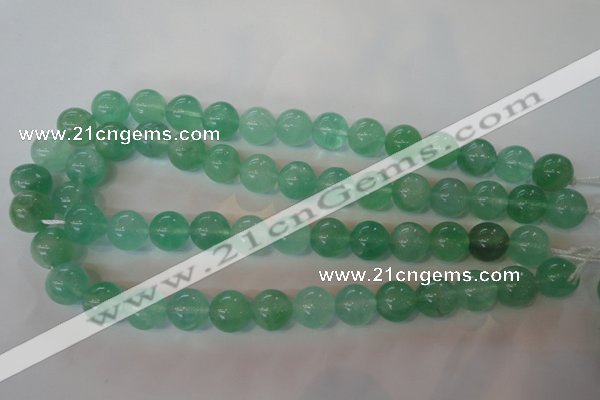 CFL853 15.5 inches 10mm round green fluorite gemstone beads