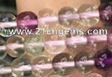 CFL917 15.5 inches 4mm round fluorite gemstone beads