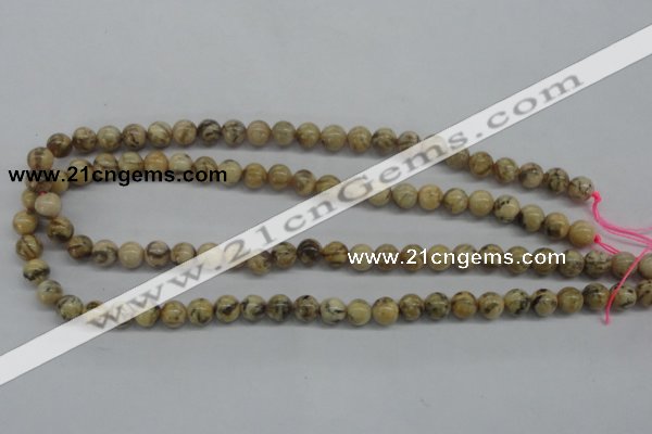 CFS01 15.5 inches 8mm round natural feldspar gemstone beads