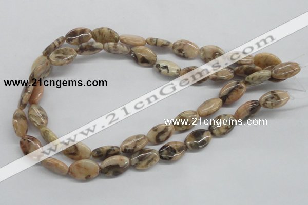 CFS09 15.5 inches 13*18mm oval natural feldspar gemstone beads