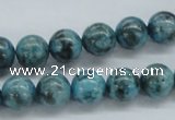 CFS104 15.5 inches 12mm round blue feldspar gemstone beads