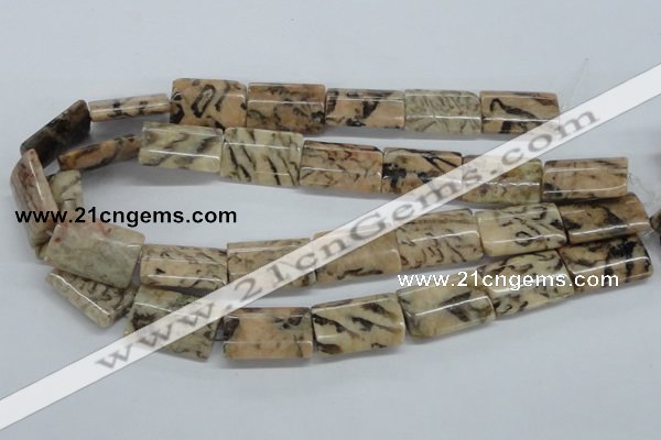 CFS17 15.5 inches 18*25mm rectangle natural feldspar gemstone beads