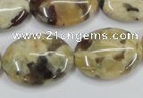 CFS203 15.5 inches 18*25mm oval natural feldspar gemstone beads